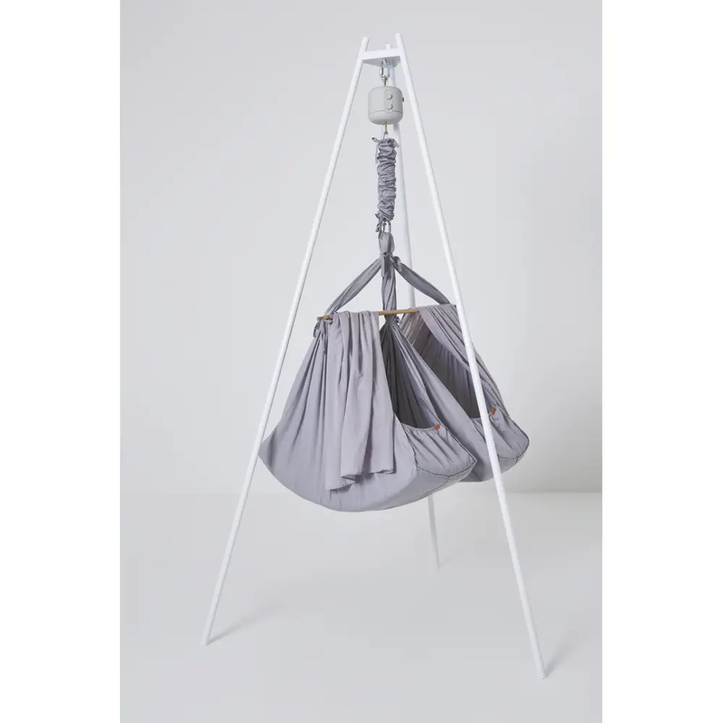 B-Ware Membantu Set Federwiege Babywiege Zwillinge Hängematte Mit Ständer Motor