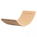 B-Ware Meow Baby Balance Board Wippe Kinderbrett Beige Filz Holz 80x30 Cm Bis 200 Kg