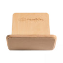 B-Ware Meow Baby Balance Board Wippe Kinderbrett Beige Filz Holz 80x30 Cm Bis 200 Kg