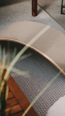 B-Ware Meow Baby Balance Board Wippe Kinderbrett Beige Filz Holz 80x30 Cm Bis 200 Kg