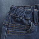 Minymo Pants Sweat Denim w. Lining Gr. 128