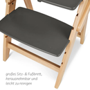 B-Ware Moji Yippy Hochstuhl Klappsitz Hochstuhl Kinderstuhl Yippy Tune Stone