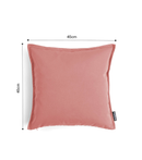 B-Ware Mokebo Outdoor Kissenbezug ‘Die Auszeit’ Balkon Koralle 45x45cm Outdoorstoff