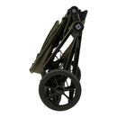 B-Ware Moon Clikk Kombikinderwagen Buggy Kinderwagen Moss Green Melange Faltbar Leicht