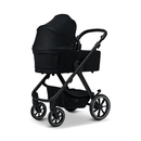 Moon Ivo Black Kinderwagen Kombi Buggy Babywagen Panoramafenster Sportsitz B-Ware - 4025583042571