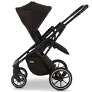 Moon Kombikinderwagen Piu 633 Black Matt Kinderwagen Babywanne Zusammenklappbar B-Ware