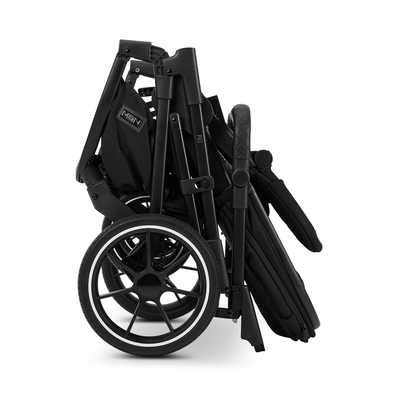 B-Ware Moon Piú Black Kinderwagen Reisebuggy Babywagen Buggy Schwarz Faltbar