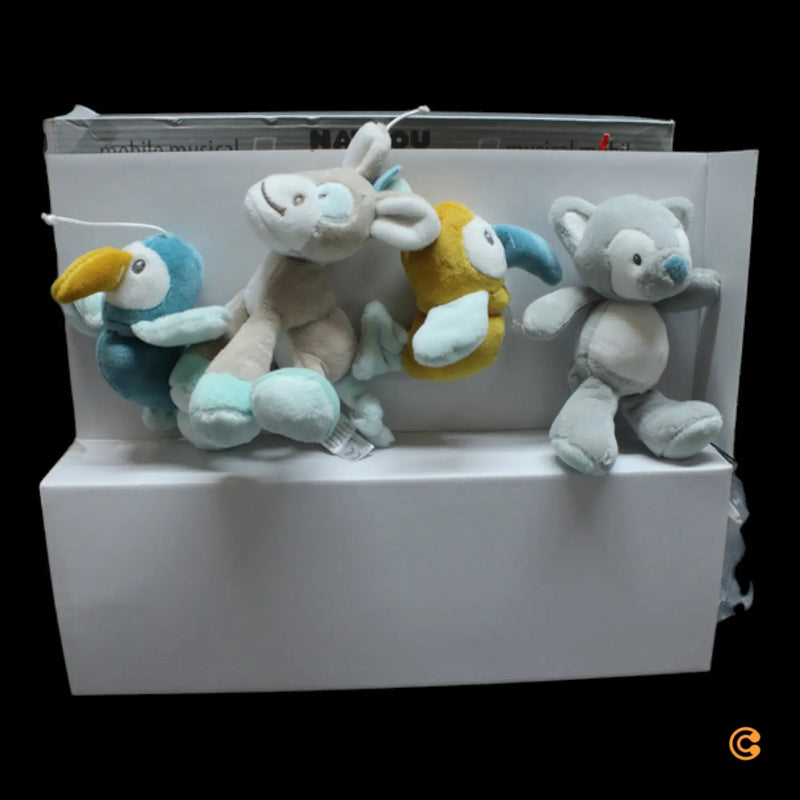 Nattou Jollymex Spielwaren Musik Mobile Tim & Tiloo Spielzeug Babyspielzeug B-Ware