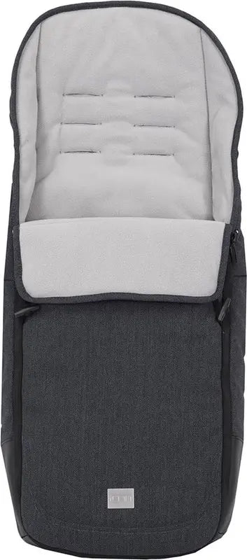 B-Ware Mutsy Bv Kinderwagen Buggy Icon Fußsack Vision Twilight Blue Fleecefutter Blau
