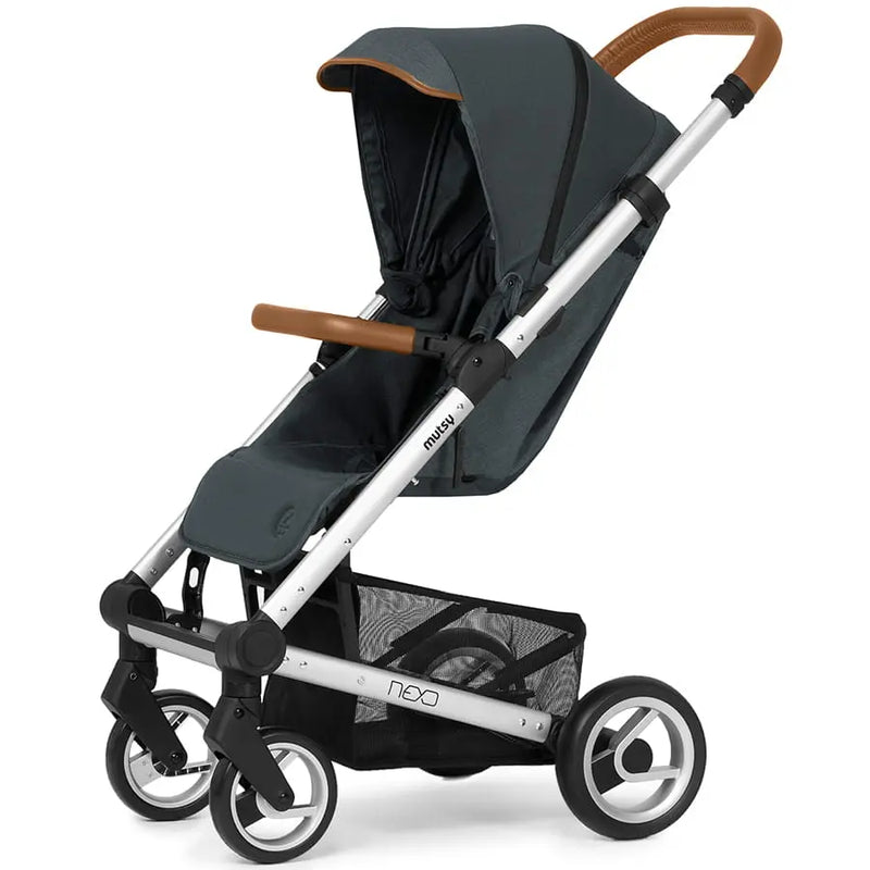B-Ware Mutsy Nexo Buggy Kinderwagen Grey Melange 16/17/18 Klappbar Leichtgewicht