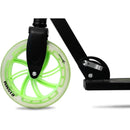 Muuwmi Aluminium Scooter Tretroller 215 Mm Abec 7 Led Leuchtrollen Glow Effekt B-Ware