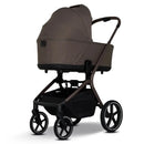 B-Ware My Junior Kinderwagen Buggy Mavi 2in1 Mocca Brown Braun Babywanne Sportsitz Korb