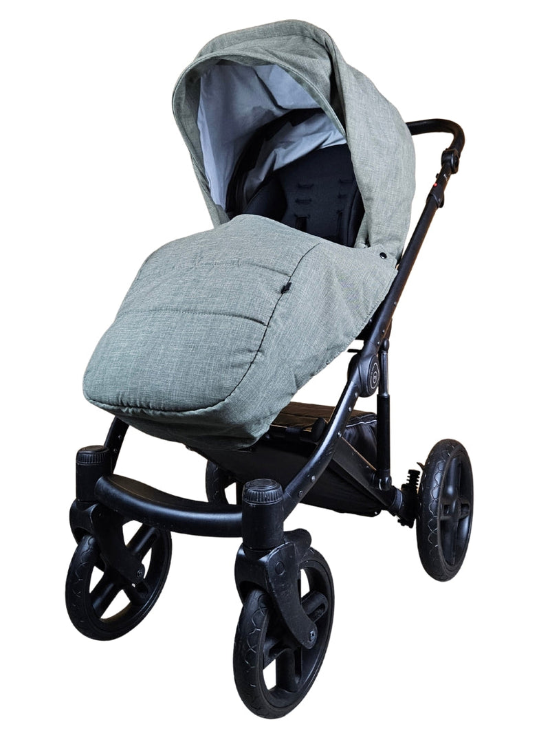 Sportlicher My Junior Noax Kompakt-Buggy Schwarz-Grün bis 22kg