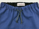kronjuwel Babyhose 62/68 royalblau 100% Baumwolle Upcycling