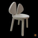 B-Ware Nofred Maus Kinderstuhl Sitzmöbel Hochstuhl Beige Möbel Stuhl Siehe Text/Foto