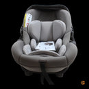 Nuna Babyschale Sitz Autositz I Size Neigungswinkel Arra Flex Grau B-Ware