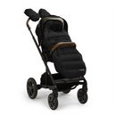 B-Ware Nuna Kinderwagen Set Fußsack Handschuhe Baby Wagen Set Caviar Schwarz Winter246