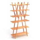 B-Ware Cassina Nuvola Rossa Bücherregal Aus Buche 100x39,5x192cm Möbel Regal