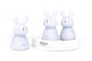Olala Boutique 3er Set Nachtlicht Häschen Weiß Led Induktion Kinderlicht Set B-Ware
