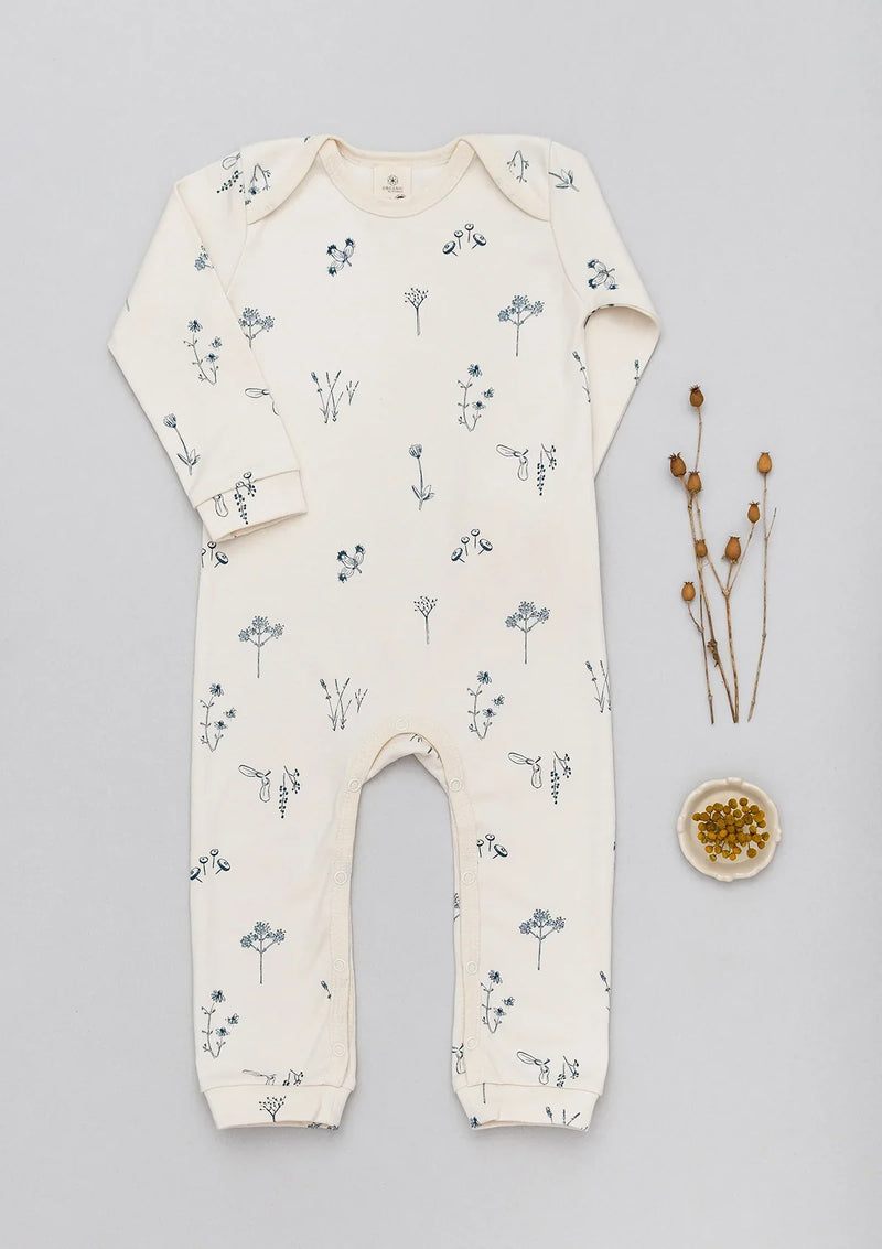 Organic by Feldman | Play-Suit Langarm | Plants Delight