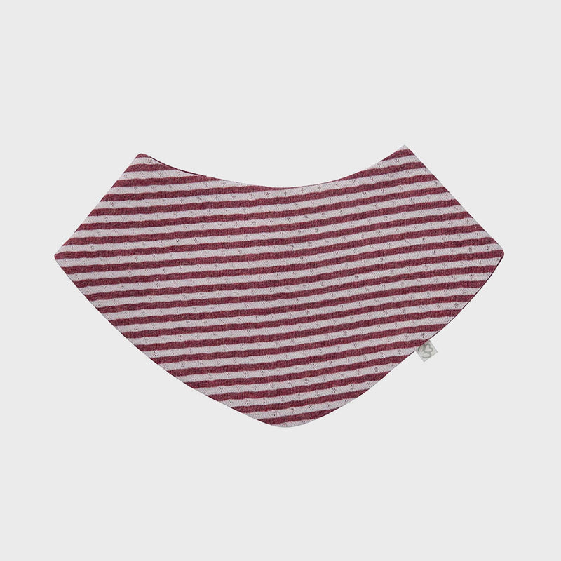 OrganicEra Organic Baby Bib, Bordeaux