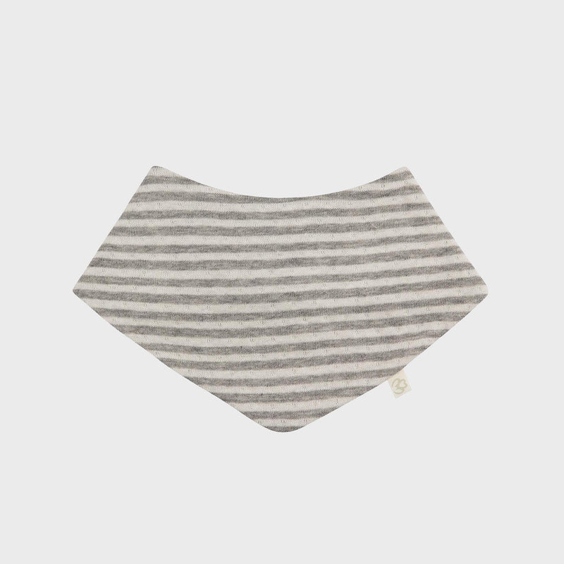 OrganicEra Organic Baby Bib, Grey