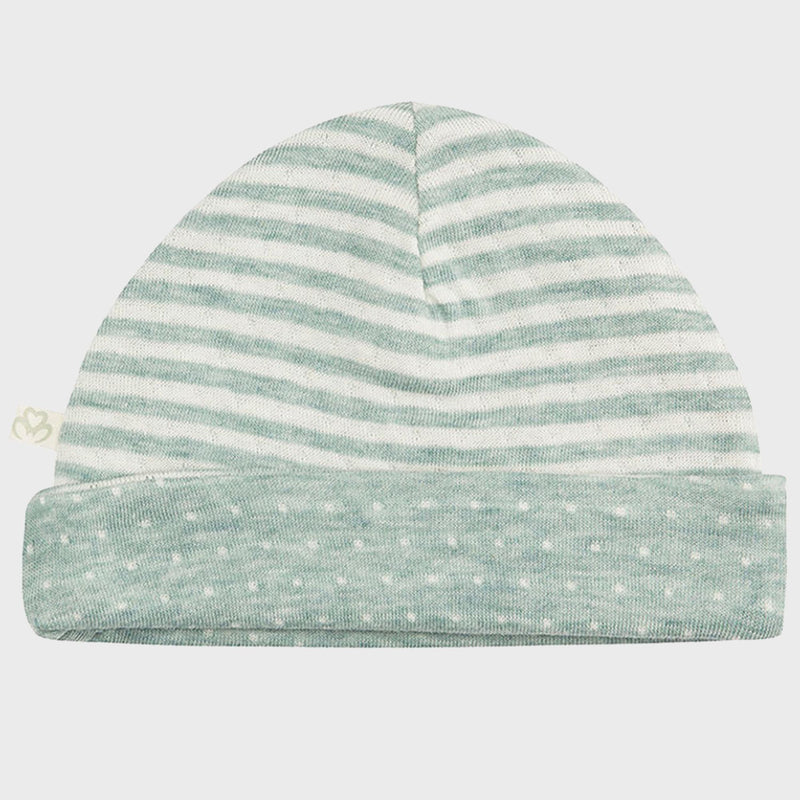 OrganicEra Organic Baby Hat, Aqua