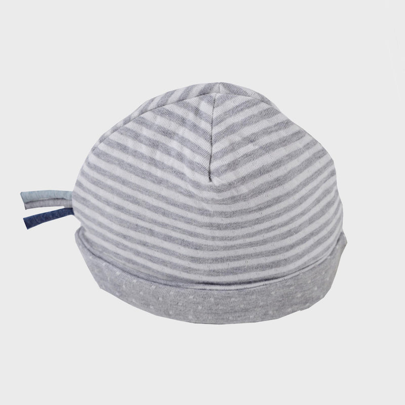 OrganicEra Organic Baby Hat, Grey