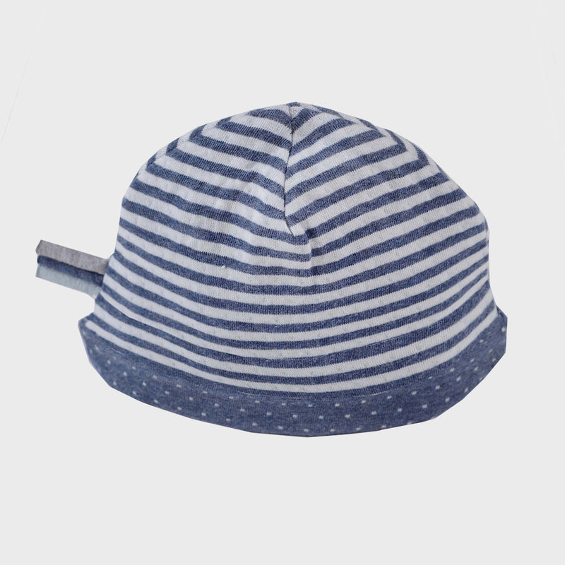 OrganicEra Organic Baby Hat, Indigo