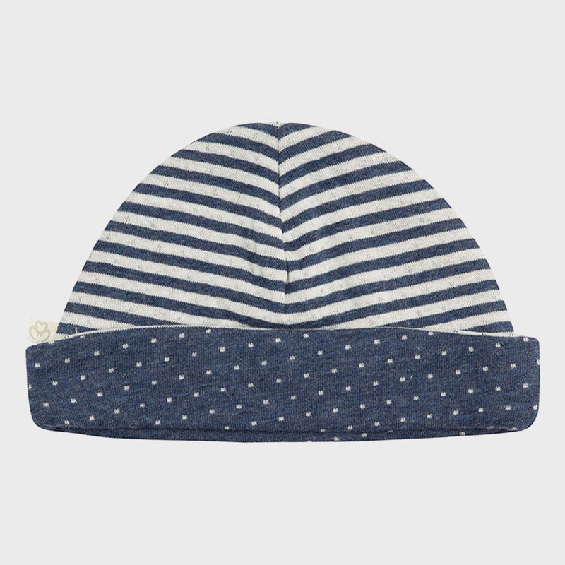 OrganicEra Organic Baby Hat, Indigo