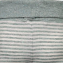 OrganicEra Organic Baby Leggings, Aqua Striped