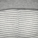 OrganicEra Organic Baby Leggings, Grey Striped