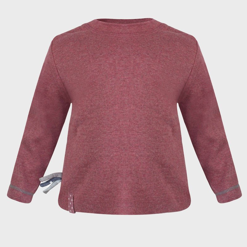 OrganicEra Organic Baby L/S Tshirt, Bordeaux