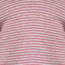 OrganicEra Organic Baby L/S Tshirt, Bordeaux Striped