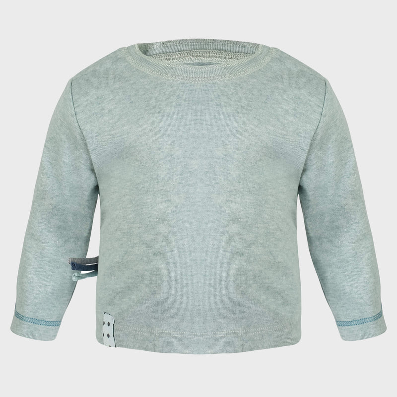 OrganicEra Organic Baby L/S Tshirt, Aqua