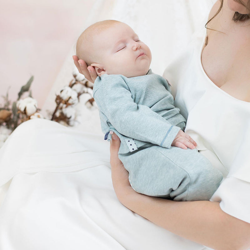 OrganicEra Organic Baby L/S Tshirt, Aqua