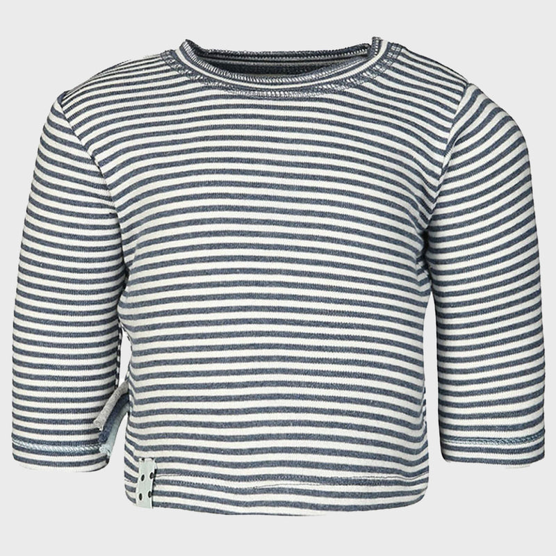 OrganicEra Organic Baby L/S Tshirt, Indigo Striped