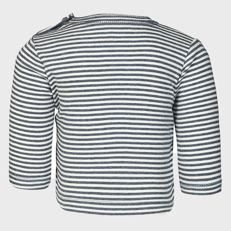 OrganicEra Organic Baby L/S Tshirt, Indigo Striped