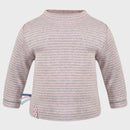OrganicEra Organic Baby L/S Tshirt, Rose Striped