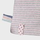 OrganicEra Organic Baby L/S Tshirt, Rose Striped