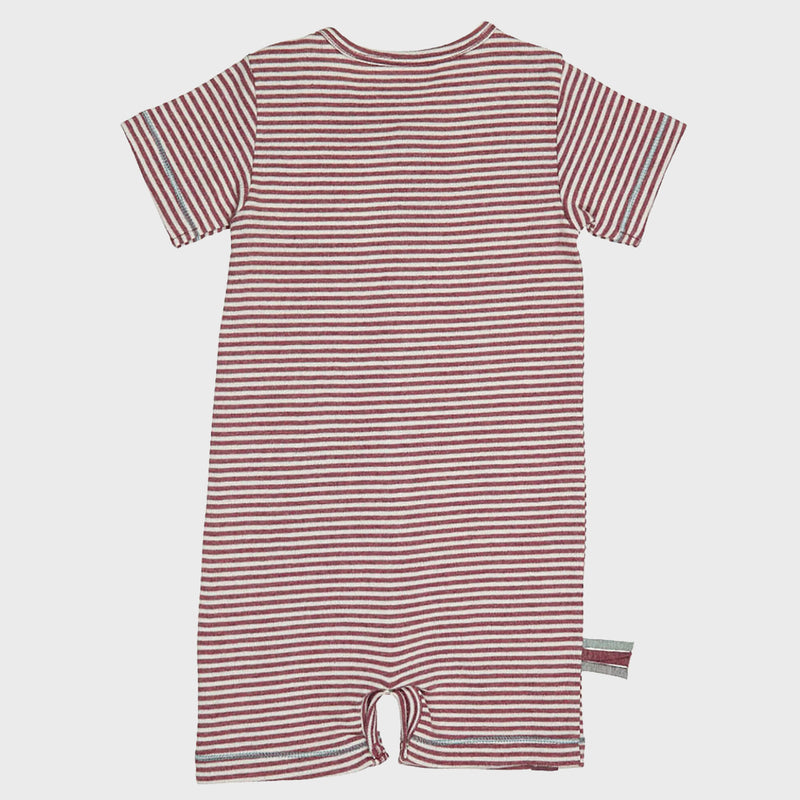 OrganicEra Organic Baby Romper, Bordeaux