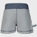 OrganicEra Organic Baby Shorts, Indigo Striped