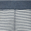 OrganicEra Organic Baby Shorts, Indigo Striped