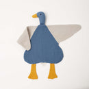 OrganicEra Organic Muslin Duck Toy, Blue