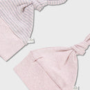 OrganicEra, Organic Newborn Hat, Set of 2 pcs, Rose Melange