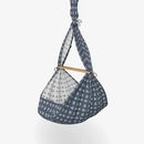 B-Ware Pauli & Co Federwiege Hängewiege Anker Hellgrau Schurwolle Eiche Geölt