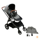 B-Ware Peg Perego Kinderwagen Kombi Ypsi Polo Schwarz Siehe Text/Foto