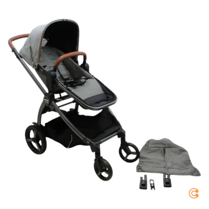 B-Ware Peg Perego Kinderwagen Kombi Ypsi Polo Schwarz Siehe Text/Foto