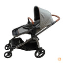 B-Ware Peg Perego Kinderwagen Kombi Ypsi Polo Schwarz Siehe Text/Foto