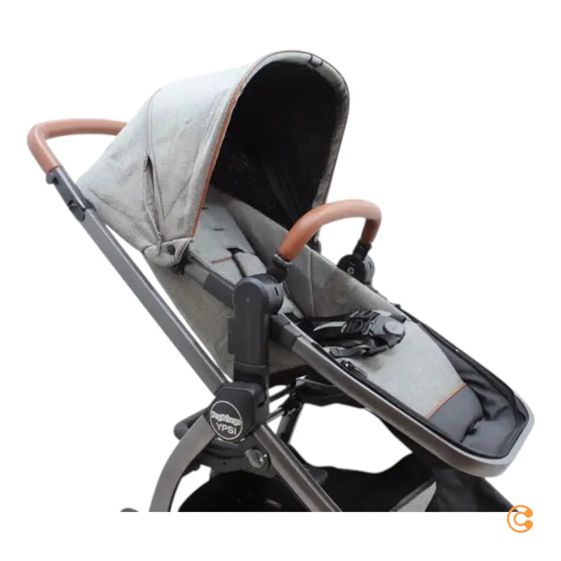 B-Ware Peg Perego Kinderwagen Kombi Ypsi Polo Schwarz Siehe Text/Foto